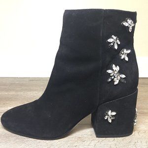 Sam Edelman Butterfly Suede Boots 9